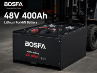 Baterai Forklift LiFePO4 48V 51.2V 400Ah Isi Ulang untuk Truk Forklift Listrik
