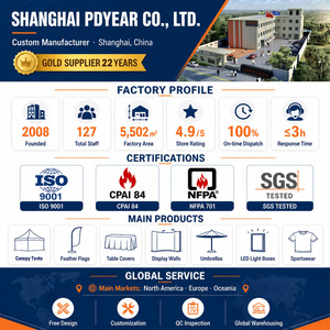เต็นท์พับได้ขนาด 10x10 ฟุต (3x3 เมตร) สำหรับงานโฆษณา งานแสดงสินค้า งานอีเว้นท์ ตลาดนัด และขายอาหาร พร้อมพิมพ์ลายตามสั่ง - Product Image 6