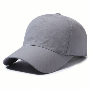 Custom Outdoor Summer Quick-Drying <b>Sunscreen</b> & Breathable Quick Dry Hats Embroidery Logo Perforated Soft Baseball Cap - Product Image 5
