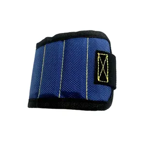 Pulsera Magnética Industrial de 3 Filas y 6 Imanes N40, Colores Personalizables OEM/ODM, Certificación ISO <span class=keywords><strong>9001</strong></span>, Sujeción de Clavos - Product Image 1