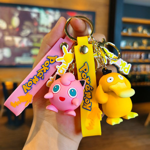 Llavero de silicona con diseño de Pikachu, estilo caricatura, para <span class=keywords><strong>mochila</strong></span> o coche, accesorio creativo. - Product Image 2