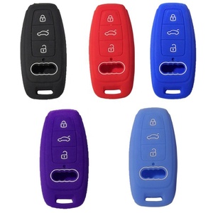 Tùy chỉnh chuyên nghiệp cho audi a4l A3 A4 A5 A6 A8 Quattro Q5 Q7 A6 A8 từ xa Vỏ chìa khóa trường hợp Fob thay thế chìa khóa xe 3 nút - Product Image 3