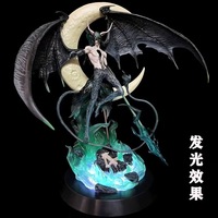 Figura en Caja de la Serie Death God GK Extra-Large Black Pearl Urciola Sifia Little Uchiwa con Luz
