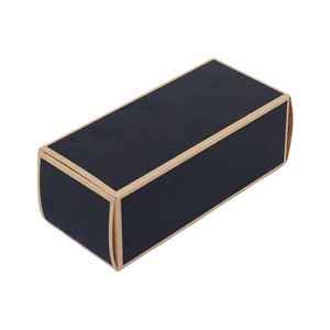 Boîte en papier kraft à double insertion à fermeture durable et élégante de qualité supérieure personnalisée pour les occasions d'emballage de cadeaux de luxe - Product Image 1