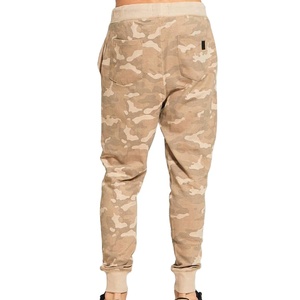 Wholesale Polyester Cotton <b>Drawstring</b> <b>Trousers</b> Men's Camo Printed Jogger Sweatpants - Product Image 3