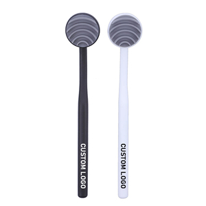 Venta al por mayor de alta calidad raspador de lengua limpiador de lengua de plástico raspador de lengua de silicona - Product Image 1