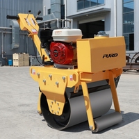 Mini-compacteur vibrant à tambour en acier de 325 kg à vendre