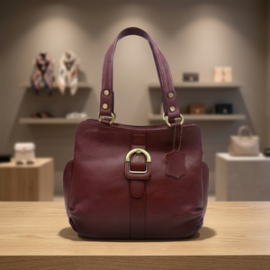 Bolso de Mano de Cuero Vacuno de Primera Calidad para Mujer, a la Moda, Impermeable, con Cierre de Cremallera 3L+, Dos Correas, Duradero y Largo - Product Image 2