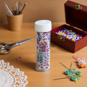 Perline ILAN Abalorio 3mm Multicolore per Creazione di Gioielli Artigianali - Product Image 2