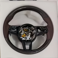 Volant en fibre de carbone pour Porsche Panamera 970 971 Cayenne Macan 996 997 718 991 911 - Nouveaux modèles améliorés
