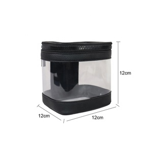 PU PVC Customize <b>Bag</b> Cosmetic <b>Bag</b> <b>transparent</b> Clear PVC PU Travel <b>Makeup</b> <b>Bag</b> Waterproof And Felt Cosmetic <b>bag</b> - Product Image 2