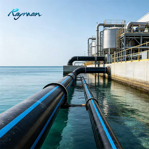 Tubería de HDPE Flexible y Duradera de Gran Calibre Resistente a Alta Presión DN560 para Proyectos de Desvío y Drenaje de Agua de Río - Product Image 3