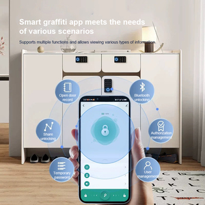 Rfid Nam Châm Sinh Trắc Học Thẻ Cảm Biến Cho Mật Khẩu Locker Cửa Tủ Quần Áo Thông Minh Tủ Không Dây Nhận Dạng Dấu Vân Tay Ngăn Kéo Khóa - Product Image 3