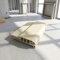 Oufei - Pièces de porte WPC chinoises pour l'industrie, cadre et jambes de porte domestiques entièrement composites, étanches et résistants à l'humidité, avec architrave