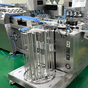 آلة صنع التارت الكهربائية الأوتوماتيكية الجديدة القابلة للبرمجة لتشكيل فطائر التارت وقشور فطائر البيض للاستخدام الصناعي وذات عمر خدمة طويل - Product Image 2