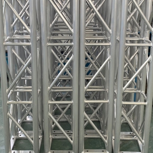 Support d'affichage en treillis en alliage d'aluminium avec éclairage de scène, pliable, pour événements, support de piquet avec <span class=keywords><strong>plaque</strong></span> en aluminium et vis - Product Image 4
