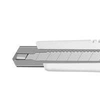 Couteau utilitaire à lame amovible ZY-226, poignée antidérapante ABS+TPE, gaine en acier inoxydable, coupe-boîte robuste