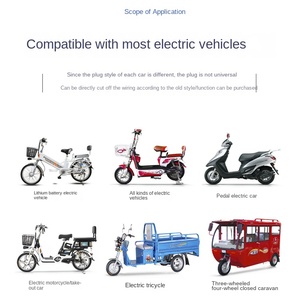 Poignée d'accélérateur <span class=keywords><strong>pour</strong></span> vélo électrique 48V avec régulateur de vitesse et contrôle de marche arrière, accessoires multifonctionnels en plastique, vente en gros - Product Image 2