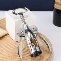 Tire-bouchon à vis simple personnalisé avec logo d'usine, accessoires pour le vin, tire-bouchon multifonctionnel de luxe