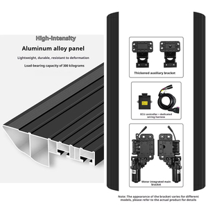Marchepieds électriques pour Hilux Vigo Land Cruiser Highlander 2012+ - Rétractables automatiquement, étanches IP67, anti-pincement, antidérapants - Product Image 2