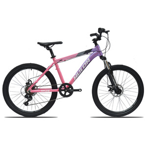 Hulda Vélo de montagne pour enfants de 24 pouces, frein à double disque, vitesses Shimano, pour filles et garçons de 5 à 15 ans - Product Image 1