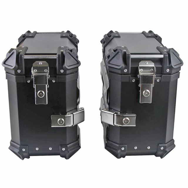 GARIDA 36L*2 Aluminum Alloy Waterproof Easy-to-Install Secure General Purpose Base Plate Motorcycle Top Case