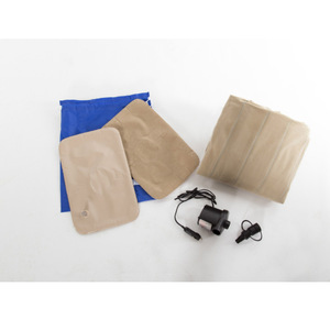 Folding Inflatable Car Mattress PVC Flocked Air Bed For SUV Travel Sleeping Pad - Product Image 5