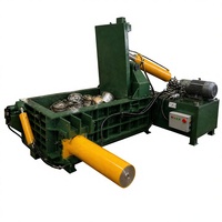 Presse à balles hydraulique pour ferraille, compacteur d'aluminium, machine à balles horizontale pour le recyclage de la ferraille