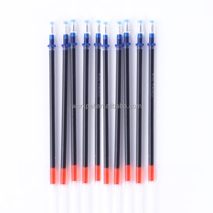 Rotulador de cuero de tela, bolígrafo de Gel de repuesto de tres colores, bolígrafo de Gel <span class=keywords><strong>borrable</strong></span> creativo, bolígrafo de mercurio - Product Image 4