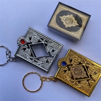 Vente en gros de petites boîtes cadeaux en métal, livre musulman Coran, Coran français arabe, Coran musulman