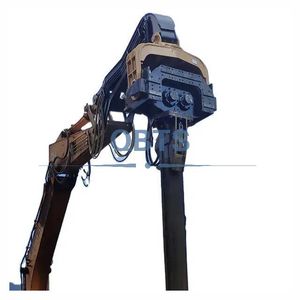 Yeni ekskavatör Vibro çekiç 5-30ton ekskavatör için RV-100 levha kazık sürücü muhafaza Doosan SL035/SL015/SL018-VT/DH80-<span class=keywords><strong>7</strong></span>/SL035 - Product Image 3