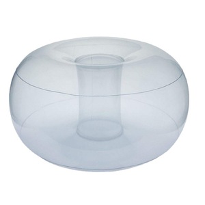 <b>Inflatable</b> Light Up Chair Round Portable Led Beanbag Sofa With Built In Lamp For Indoor Outdoor Use - Product Image 4