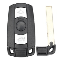 Clé de voiture télécommandée pour BMW CAS3, 3 boutons, 868 MHz, sans clé, NON-PROXIMITÉ, clé automatique