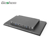 Geshem - Panel PC Industrial Todo en Uno de 17 Pulgadas de Alto Rendimiento J1900 I3 I5 I7, Computadora Integrada sin Ventilador, Compatible con Win10/Linux
