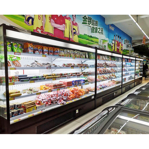Многоуровневый холодильник для супермаркетов, вертикальный охладитель для фруктов и овощей, холодильники для супермаркетов - Product Image 1