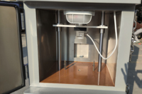 Lithium Battery Nail Penetration & Extrusion Integrated Tester / Battery Crush Safety Test Machine