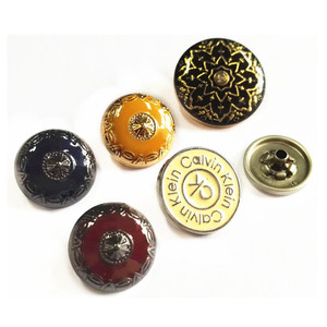 Broches Metálicos con Logotipo Personalizado a <span class=keywords><strong>Precio</strong></span> de Fábrica, <span class=keywords><strong>Botones</strong></span> de Presión <span class=keywords><strong>para</strong></span> <span class=keywords><strong>Ropa</strong></span> - Product Image 2