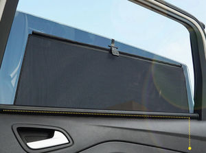 Nouvelle protection solaire d'été, <span class=keywords><strong>isolation</strong></span> thermique, pare-soleil automatique rétractable pour fenêtre latérale de voiture et modèle de voiture sans cadre - Product Image 2