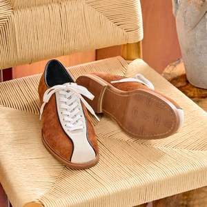 Zapatos Derby de Gamuza Estilo Americano Retro para Hombre, Estilo Casual Británico para Exteriores - Product Image 2