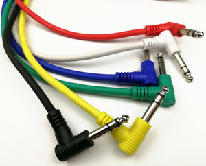 Conector Mono a Jack de 6,35mm, Conector de Audio de 1/<span class=keywords><strong>4</strong></span> pulgadas, <span class=keywords><strong>Cable</strong></span> de plomo para guitarra y teclado - Product Image 4