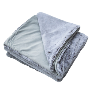 Selimut Lempar Bulu Palsu Lembut Hangat Profesional Ringan Selimut Tekstil Rumah Berbulu Halus dan Mewah Dapat Dipakai - Product Image 2