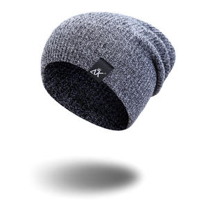 Chapeaux d'hiver unisexes professionnels en tricot uni avec impression numérique et broderie à la main, mignons, pour usage professionnel et extérieur, <span class=keywords><strong>Ektorp</strong></span> - Product Image 2