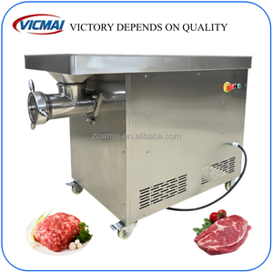 Nouvelles machines industrielles et commerciales de transformation de viande, machine à hacher la viande fraîche et congelée en acier inoxydable SUS304, haute efficacité, pour viande de bœuf. - Product Image 3