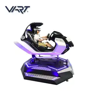 VART Eğlence Parkı 9D Sinema Sinema Makinesi Araba Yarışı Oyunları Indir 3 DOF Rotasyon Eğlence Merkezi