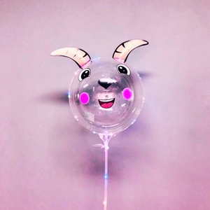 Pubblicità gonfiabile ad elio personalizzata nuovi giocattoli di design 3D balon led balloon light <span class=keywords><strong>sticker</strong></span> per l'illuminazione globos dog cat ballon - Product Image 5