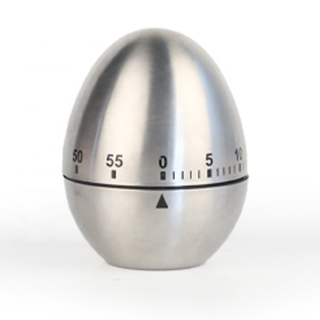Gloway Manual 60 Minutes Mechanical Visual Countdown Kitchen Timer Loud Alarm Stainless Steel Kitchen Egg Cooking Timer