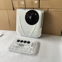 Climatiseur électrique universel 12V/24V pour camion, climatiseur de toit silencieux pour voiture, pour camping-car, bus, camion, caravane