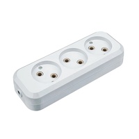 Wellsdiy Factory Flat Plug 4 AC EU Extension Socket OEM Wholesale 1.5-5 m Power Socket 10A Multiprise pour usage domestique