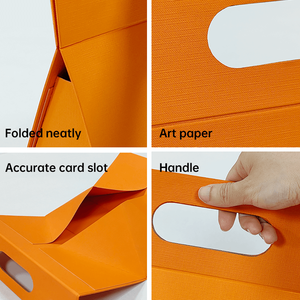 Custom Branded Packaging <b>Magnetic</b> Folding <b>Box</b> Elegant Cardboard Gift <b>Box</b> with Handle - Product Image 5