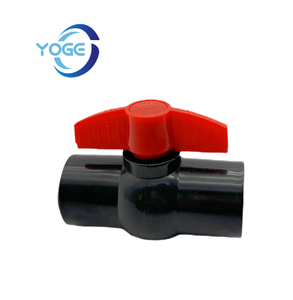 Trung Quốc nhà máy bền 6 inch cpvc bóng van với bướm xử lý vật liệu PVC - Product Image 3